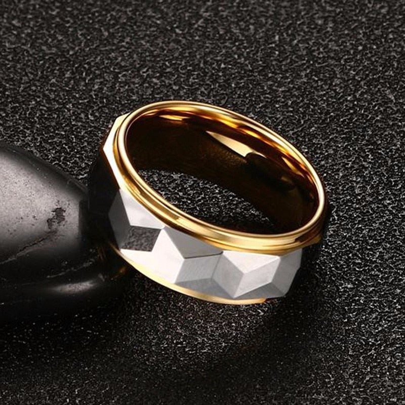 18k Gold Royal Black Ring