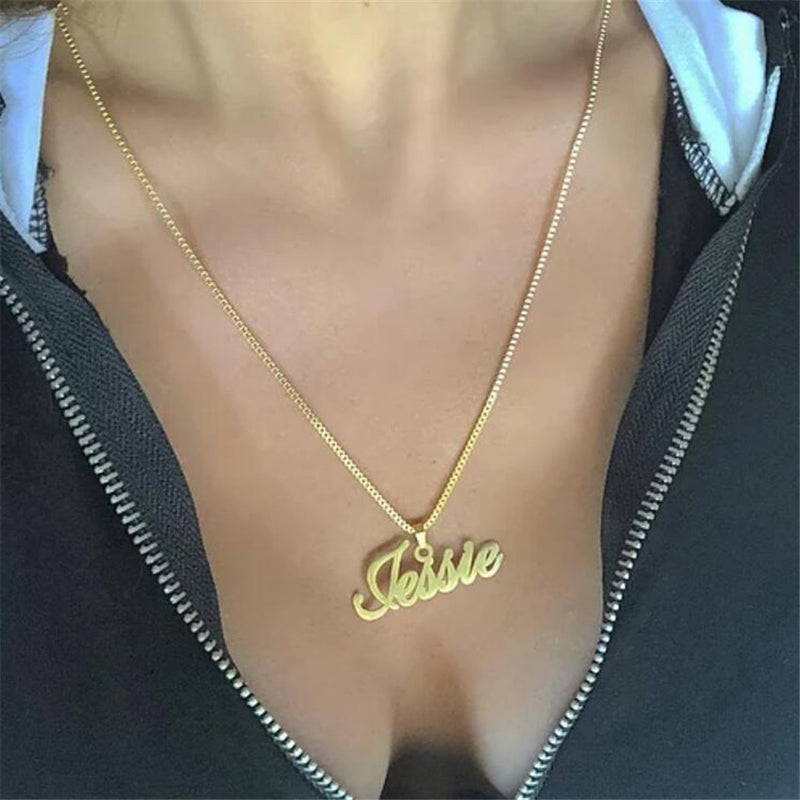 Customizable Name Necklace Chain