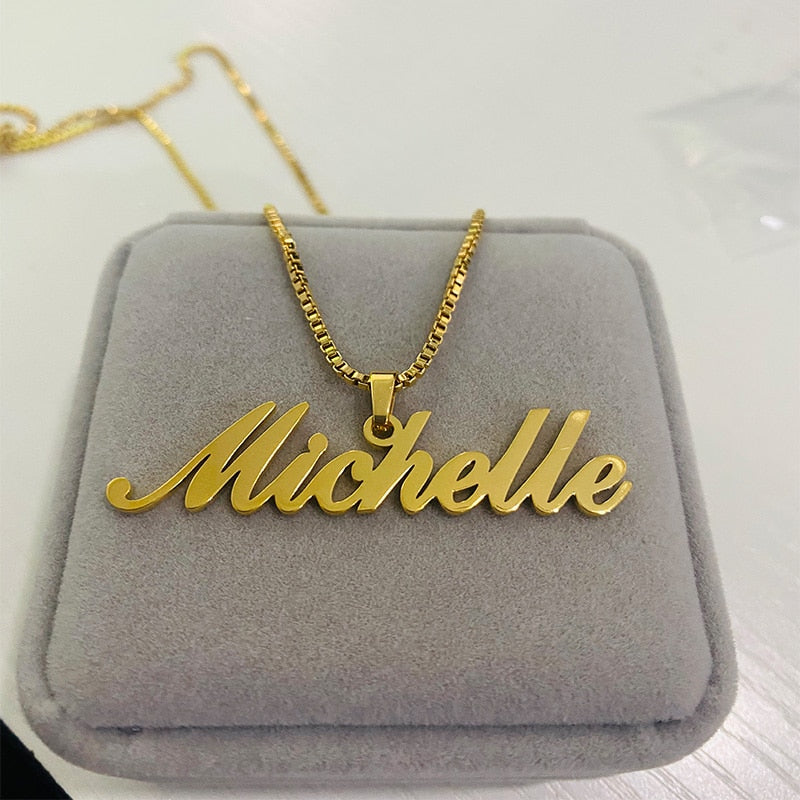 Customizable Name Necklace Chain