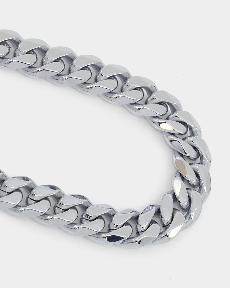 Sterling Silver Cuban Link Bracelet