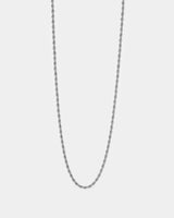 2mm Sterling Silver Rope Chain