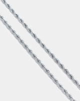 4mm Sterling Silver Rope Chain