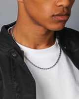 4mm Sterling Silver Rope Chain