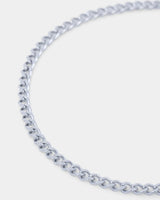 3mm Sterling Silver Cuban Link Bracelet