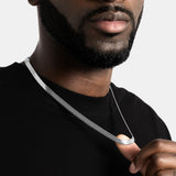 5mm Sterling Silver Herringbone Chain