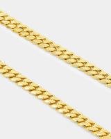 9mm 18K Gold Cuban Link Chain