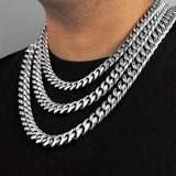 12mm Sterling Silver Cuban Link Chain