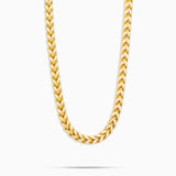 5mm 18k Gold Franco Chain