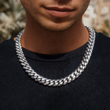12mm Sterling Silver Cuban Link Chain