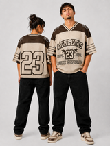 23 Athletics Brown Mesh Jersey TEE
