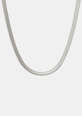 3mm Sterling Silver Herringbone Chain