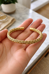 18k Gold Cuff Bracelet