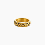 18K Gold Rope Ring