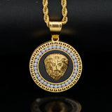 King Cuban Link Lion Pendant