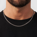 3mm Sterling Silver Cuban Link Chain