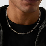 5mm Sterling Silver Cuban Link Chain