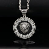 King Cuban Link Lion Pendant