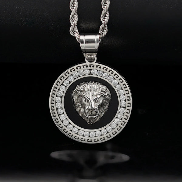 King Cuban Link Lion Pendant
