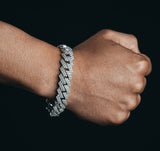 ICED OUT MICRO PAVED CUBAN LINK BRACELET