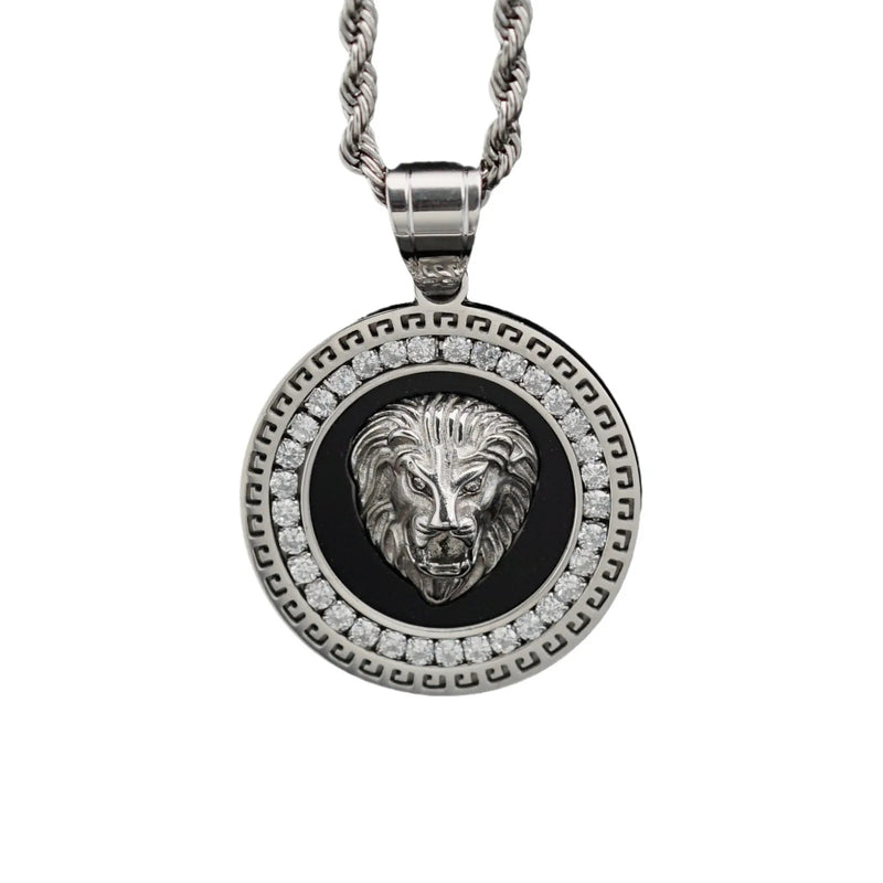 King Cuban Link Lion Pendant