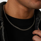5mm Sterling Silver Wheat Chain