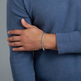 5mm Sterling Silver Cuban Link Bracelet