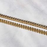 5mm 18k Gold Franco Chain