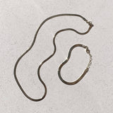3mm Sterling Silver Herringbone Chain