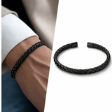 Black Titanium Cuff Bracelet