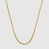 3mm 18k Gold Franco Chain