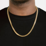 5mm 18k Gold Franco Chain