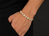 18K Gold Moissanite Diamond Lupin Bracelet