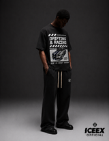 R34 Skyline Black Heavy Weight Oversized TEE