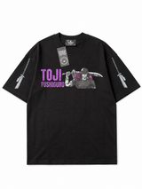 Toji Fushiguro Black Heavy Weight Oversized TEE