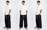 305GSM Blank Heavy Weight Oversized White TEE