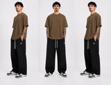 305GSM Blank Heavy Weight Oversized Brown TEE