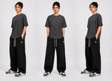 305GSM Blank Heavy Weight Oversized Carbon Grey TEE