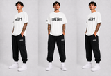 Black Cargo Tech Pants