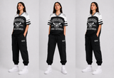 Black Cargo Tech Pants