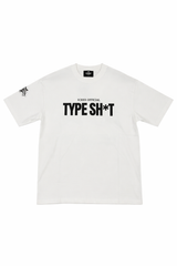 Type Shi White Heavy Weight Oversized TEE