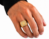 18K Gold Diamond Crown Ring