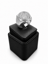 Sterling Silver Diamond Crown Ring