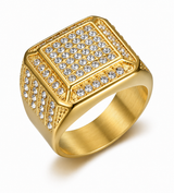 18K Gold Diamond ICEEX Ring