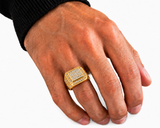 18K Gold Diamond ICEEX Ring