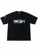 Type Shi Black Heavy Weight Oversized TEE