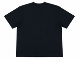 305GSM Blank Plain Heavy Weight Oversized Black TEE