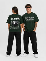 Green 8 Ball Heavy Weight Oversized TEE
