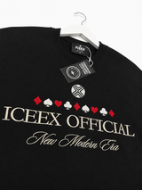 Ace Of Spades Black Heavy Weight Oversized TEE