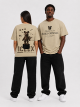 Designer Beige Heavy Weight Oversized TEE