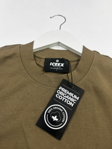 305GSM Blank Heavy Weight Oversized Brown TEE